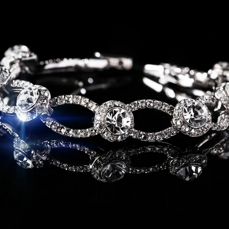 Radiant Spectrum Diamond Bracelet