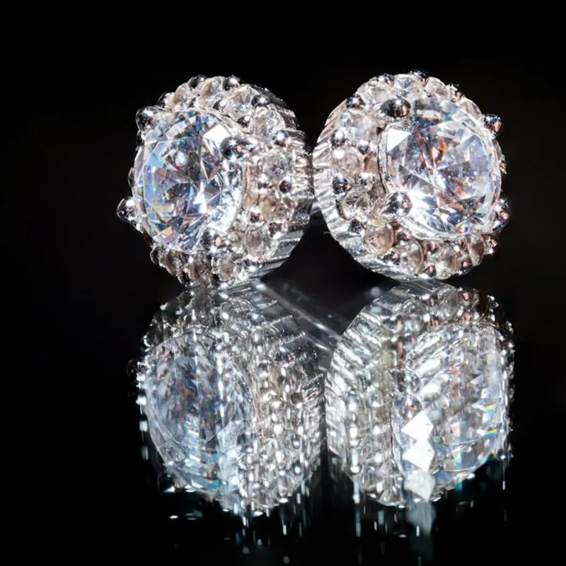 Prism Flutter Diamond Stud Earrings