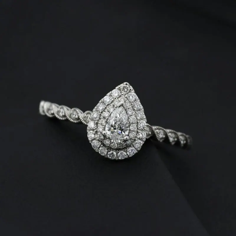 Golden Mirage Diamond Ring