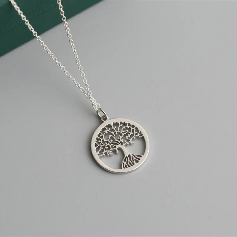 Floating Harmony Silver Pendant with Chain