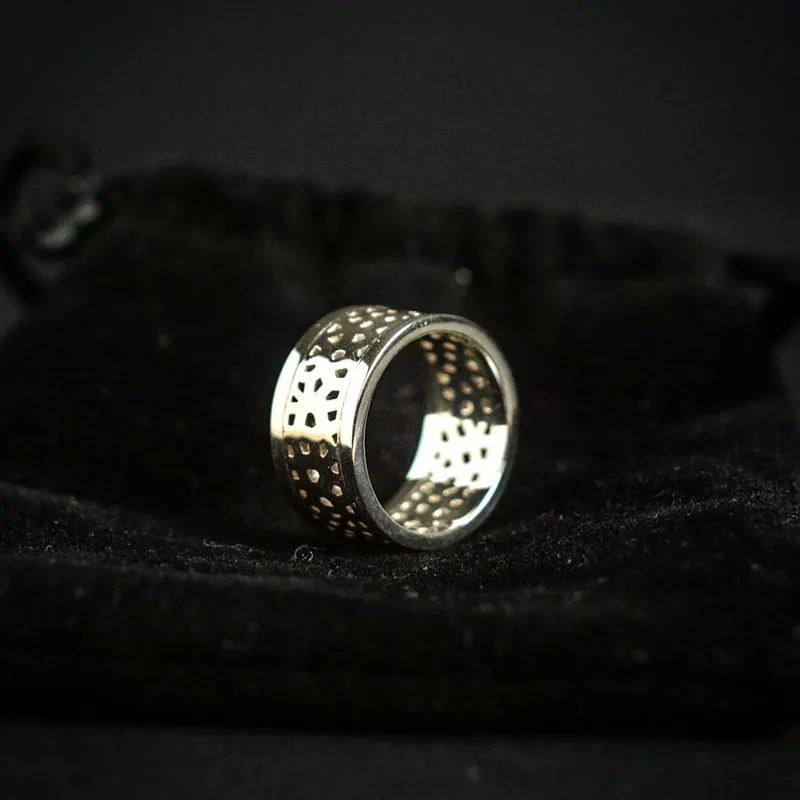 Sculpted Flow Silver Ring
