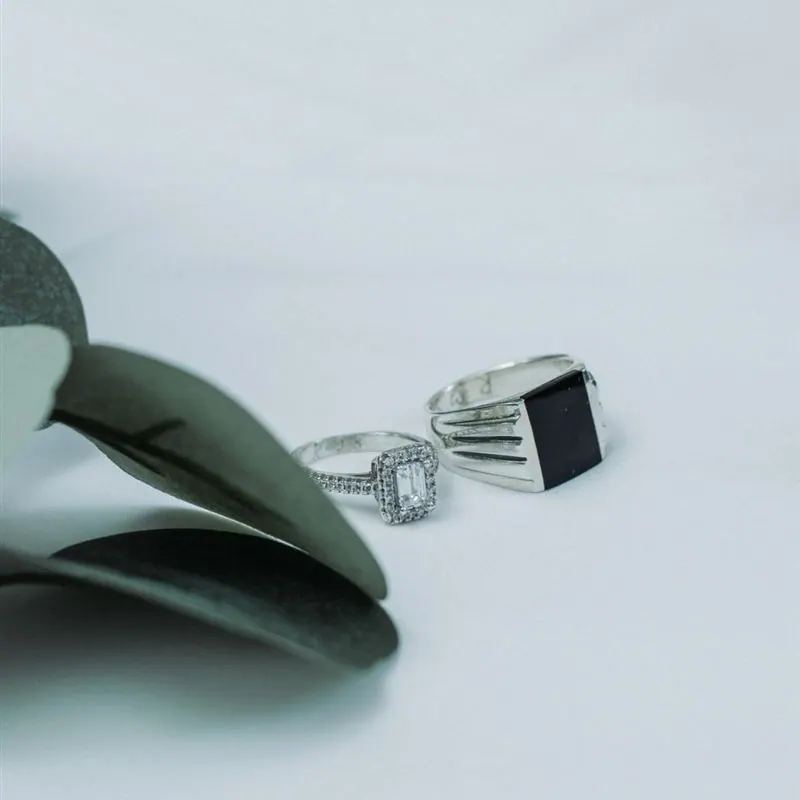 Twilight Petal Tourmaline Ring