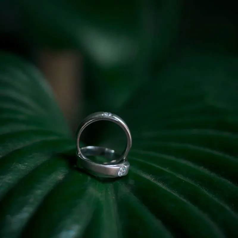 Blooming Drift Silver Ring